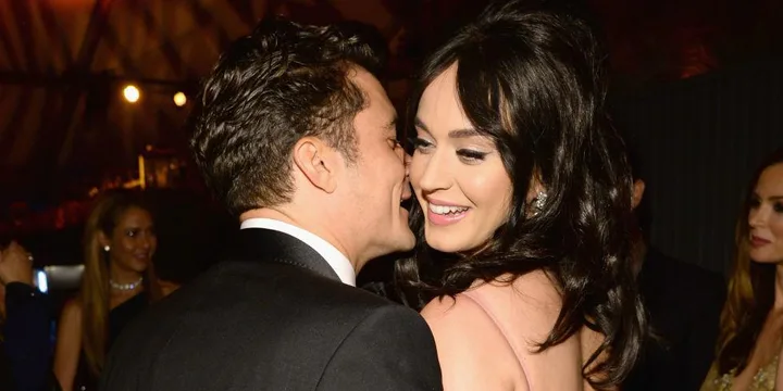 Katy Perry and Orlando Bloom.