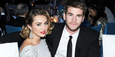 Liam Hemsworth and Miley Cyrus.