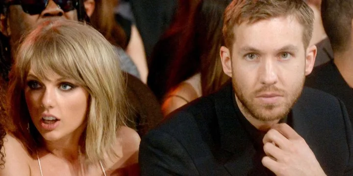 Calvin Harris and Taylor Swift.