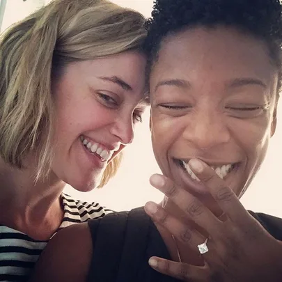 samira wiley lauren morelli engaged