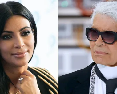 kim kardashian karl lagerfeld