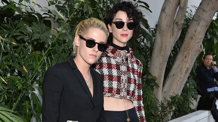 Annie Clark and Kristen Stewart.