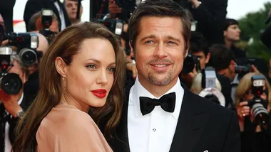 Brad Pitt and Angelina Jolie.