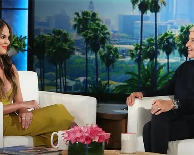 Chrissy Teigen On The Ellen DeGeneres Show October 2016