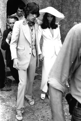 MICK JAGGER BIANCA JAGGER WEDDING