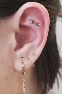 Constellation Ear Piercings Trend