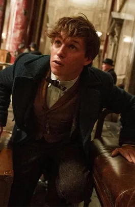 Eddie Redmayne as Newt Scamander in Fantastic Beasts and Where to Find Them