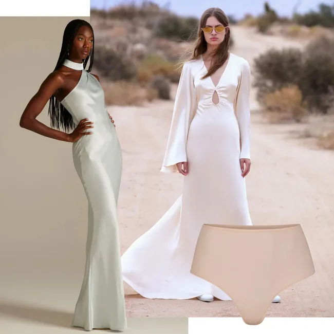 underwear for formal dress Pioneering Tight Fitting Wedding + Anyone Have A Seamless Undie Curated Rec That under wedding dress garments