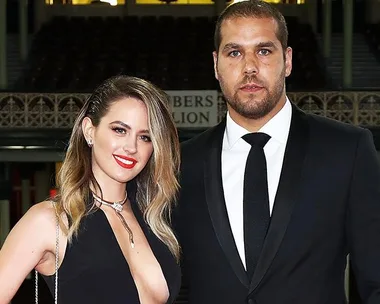 Jesinta Campbell and Buddy Franklin.