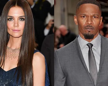 Katie Holmes and Jamie Foxx.