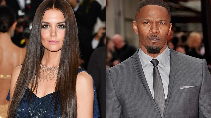 Katie Holmes and Jamie Foxx.