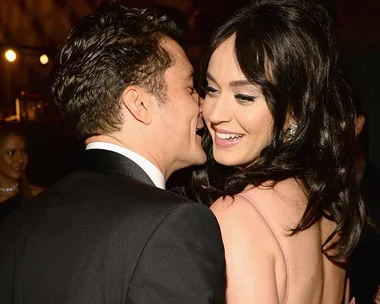 Katy Perry and Orlando Bloom.