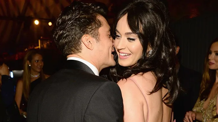 Katy Perry and Orlando Bloom.