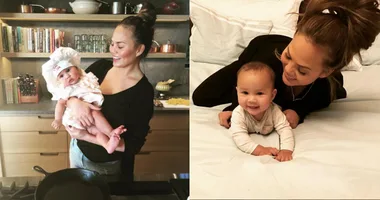 chrissy teigen fights back mummy shamed luna