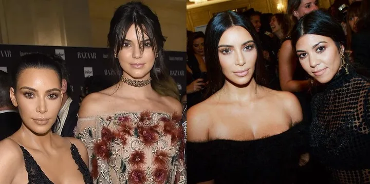 kendall jenner kim kardashian kourtney kardashian