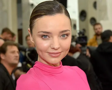 miranda kerr at louis vuitton's paris fashion week show