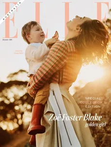 zoe foster blake and sonny blake on the special edition cover of elle australia