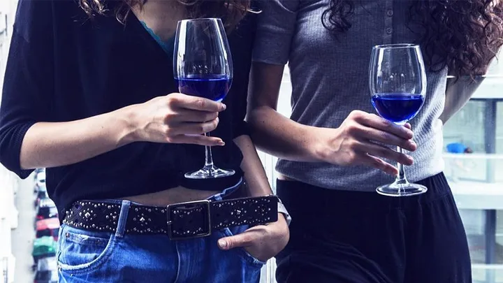 Blue Wine