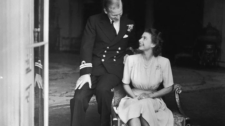 Queen Elizabeth and Prince Philip.