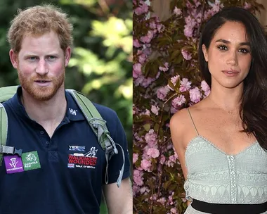 Prince Harry And Meghan Markle.