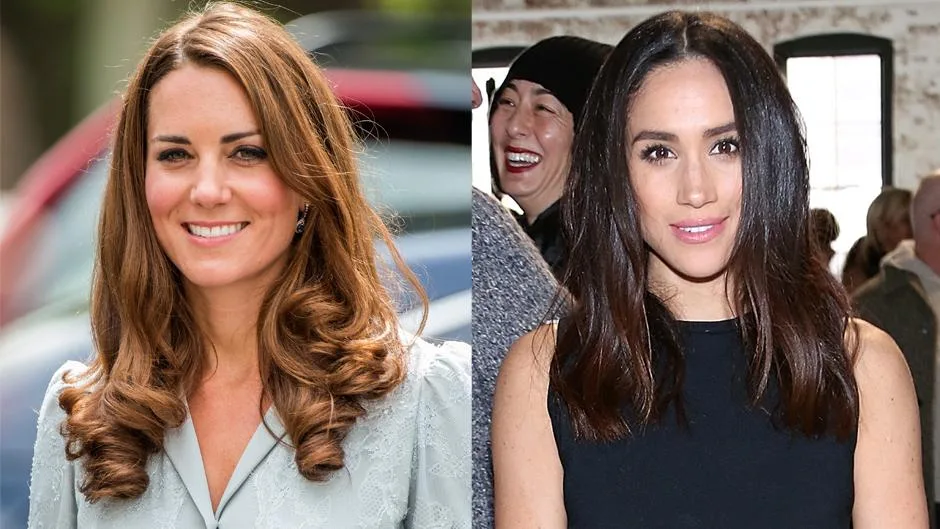 Kate Middleton and Meghan Markle.