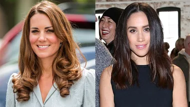 Kate Middleton and Meghan Markle.