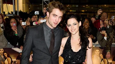 Kristen Stewart and Robert Pattinson.