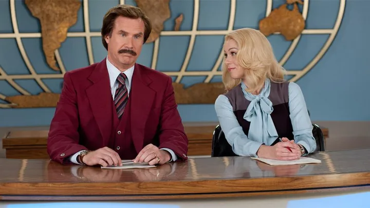 Anchorman Ron Burgundy Veronica Corningstone