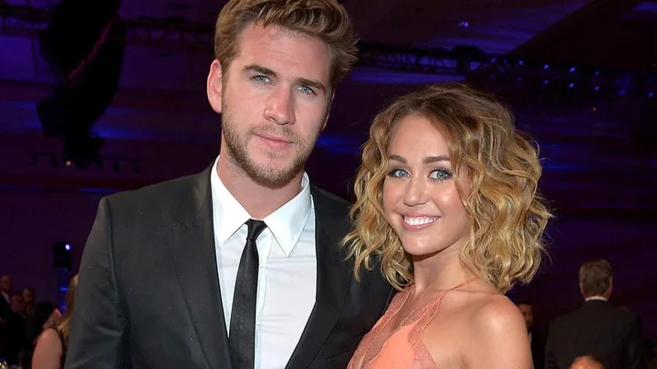 Miley Cyrus and Liam Hemsworth.