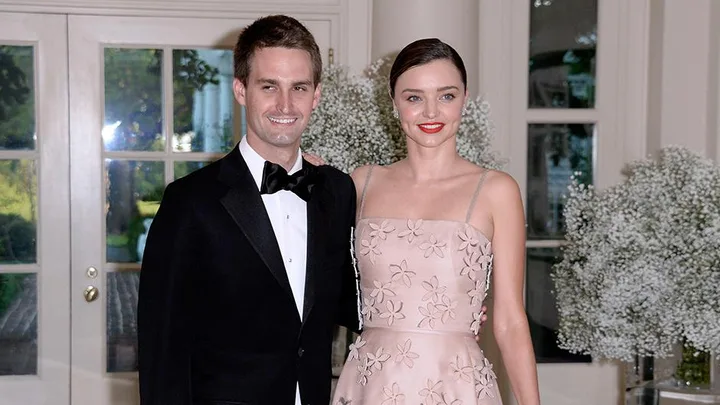 miranda kerr evan spiegel engagement party