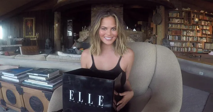 Chrissy Teigen ELLE Mystery Box Challenge