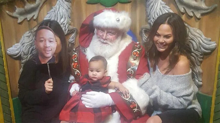 Chrissy Teigen Luna Santa