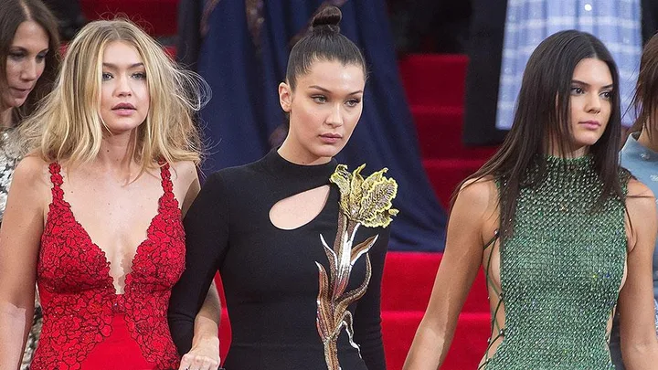 Kendall Jenner, Gigi and Bella Hadid