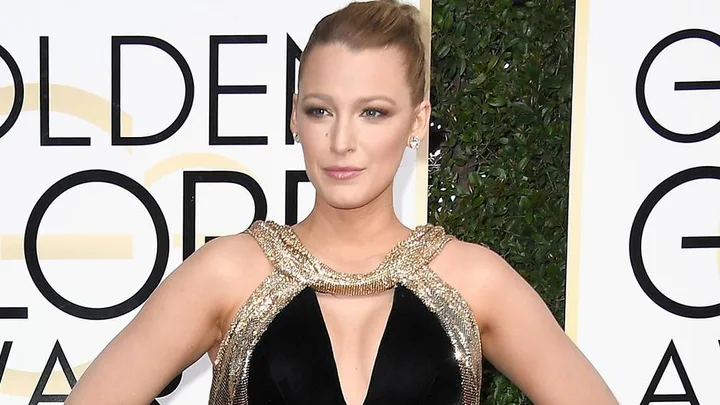 Blake Lively at the 2017 Golden Globes.