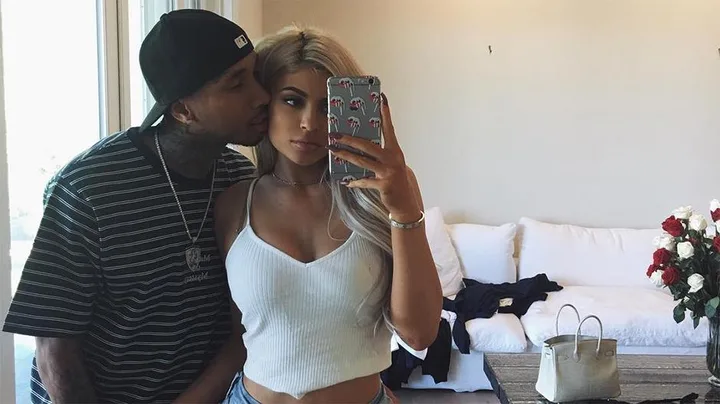 Kylie Jenner and Tyga.