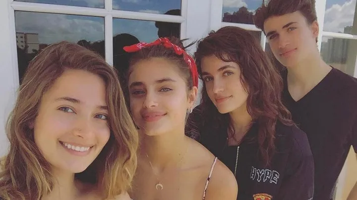 Taylor Hill model siblings