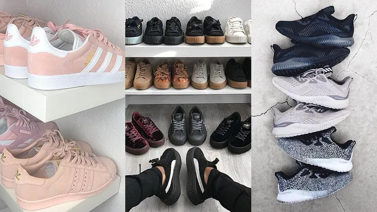 Amazing sneaker wardrobes