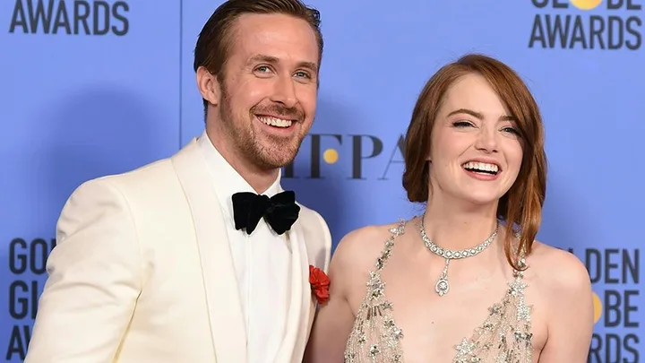 Ryan Gosling and Emma Stone.