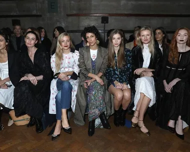 front row london fashion week