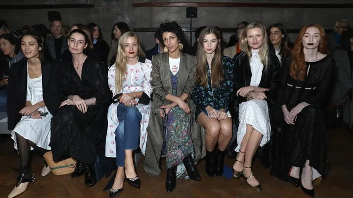 front row london fashion week