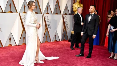 Cute Oscars Red Carpet Moments