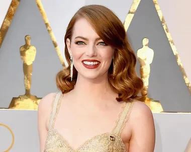 Emma Stone at the 2017 Oscars.