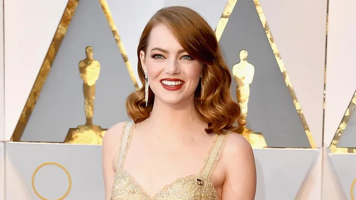 Emma Stone at the 2017 Oscars.