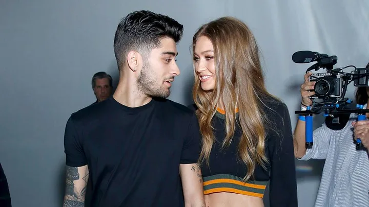 Gigi Hadid and Zayn Malik.