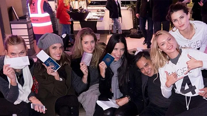 Victoria's Secret Angels in London