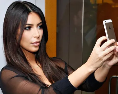 Kim Kardashian selfie