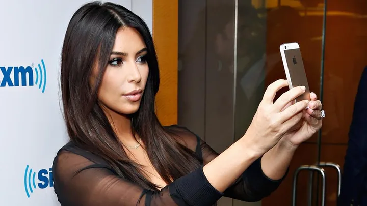 Kim Kardashian selfie