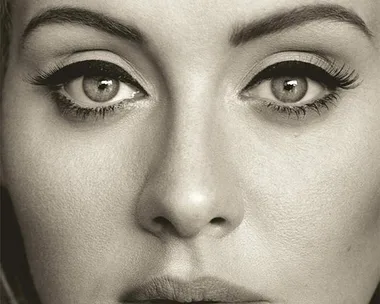 Adele 25 album cover.