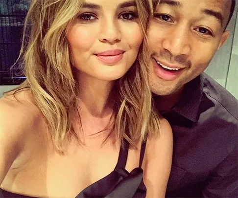 John Legend and Chrissy Teigen.