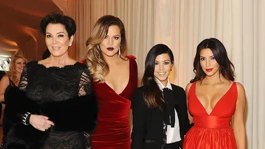 Kim Kardashian, Khloe Kardashian and Kourtney Kardashian.